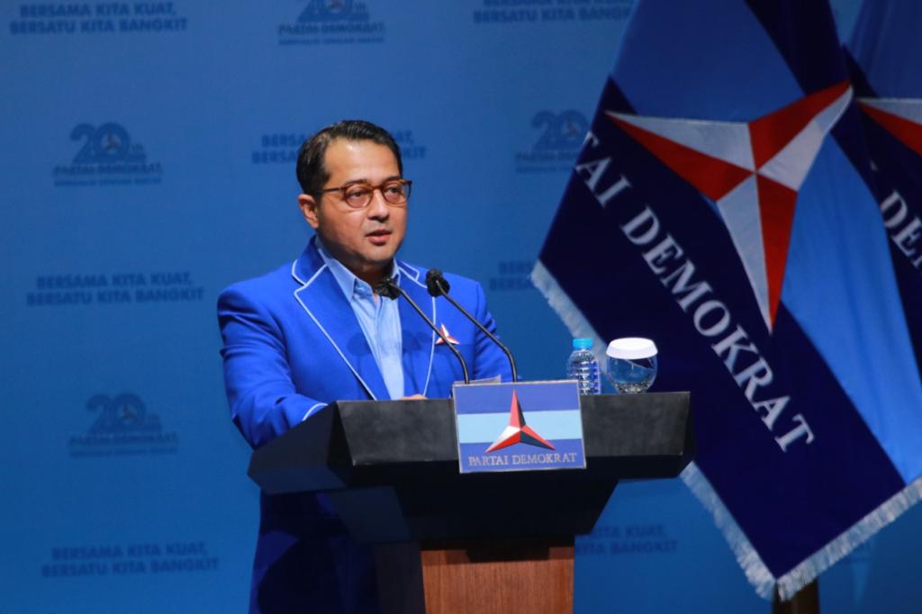 Foto: Sekjend Partai Demokrat Pusat, Teuku Riefky Harsya