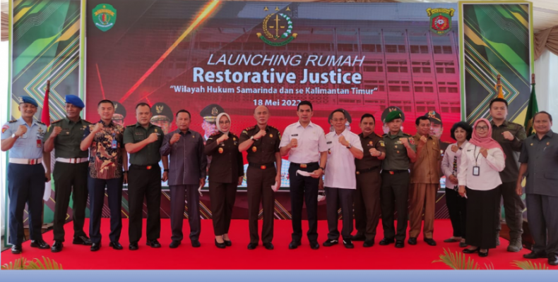 MUDAHKAN MASYARAKAT: Kepala Kejaksaan Tinggi (Kejati) Kalimantan Timur Deden Riki Hayatul Firman sebut, Rumah Restorative Justice ini merupakan upaya penyelesaian masalah yang telah dan akan terjadi di masyarakat, khususnya tindak pidana.
