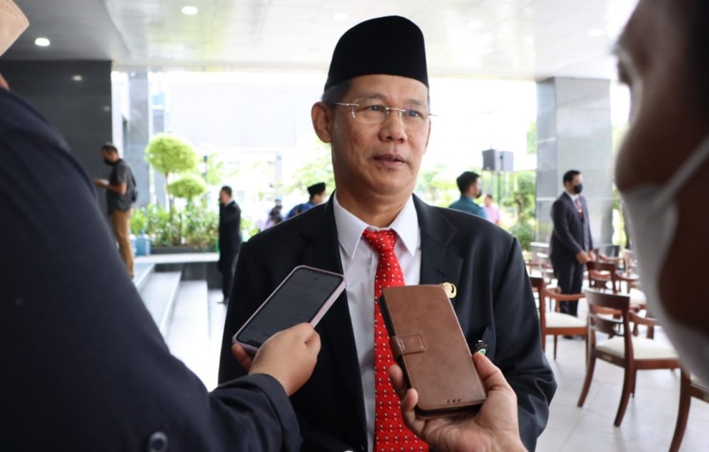 FOTO : Staf Ahli Bidang Reformasi Birokrasi dan Keuangan Daerah Provinsi Kaltim, Diddy Rusdiansyah