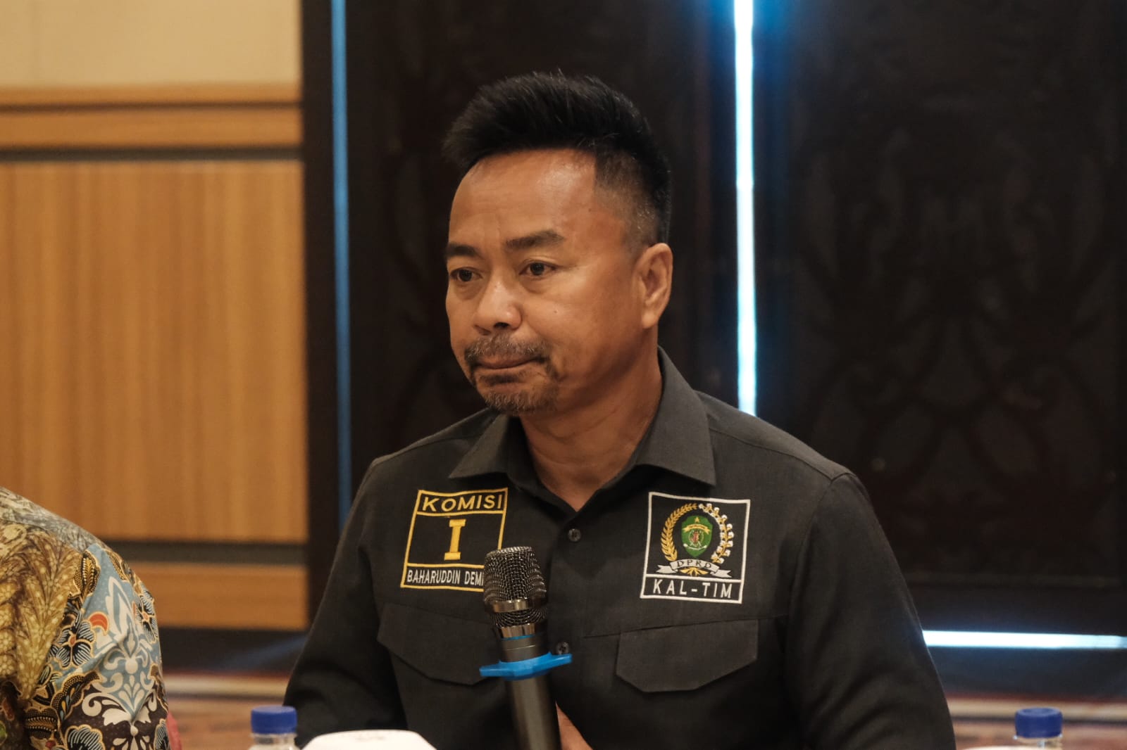 FOTO : Ketua Pansus Ranperda Rencana Tata Ruang Wilayah (RTRW) Kaltim DPRD Kaltim Baharuddin Demmu