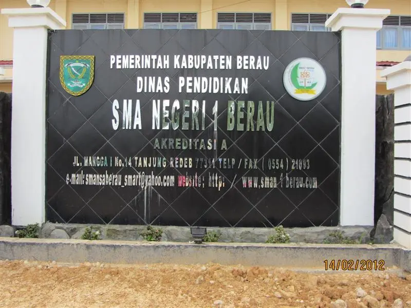 TERBAIK: SMA Negeri 1 Berau memiliki segudang prestasi.