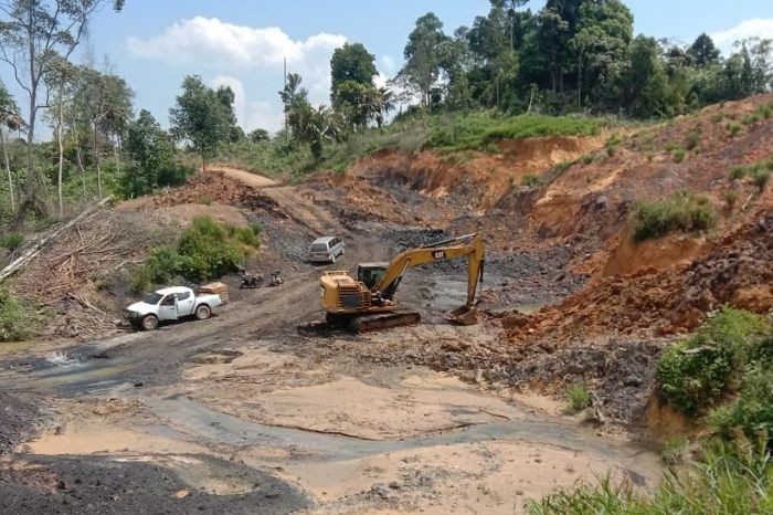 KERUK TAMBANG: Salah satu tambang di Kaltim