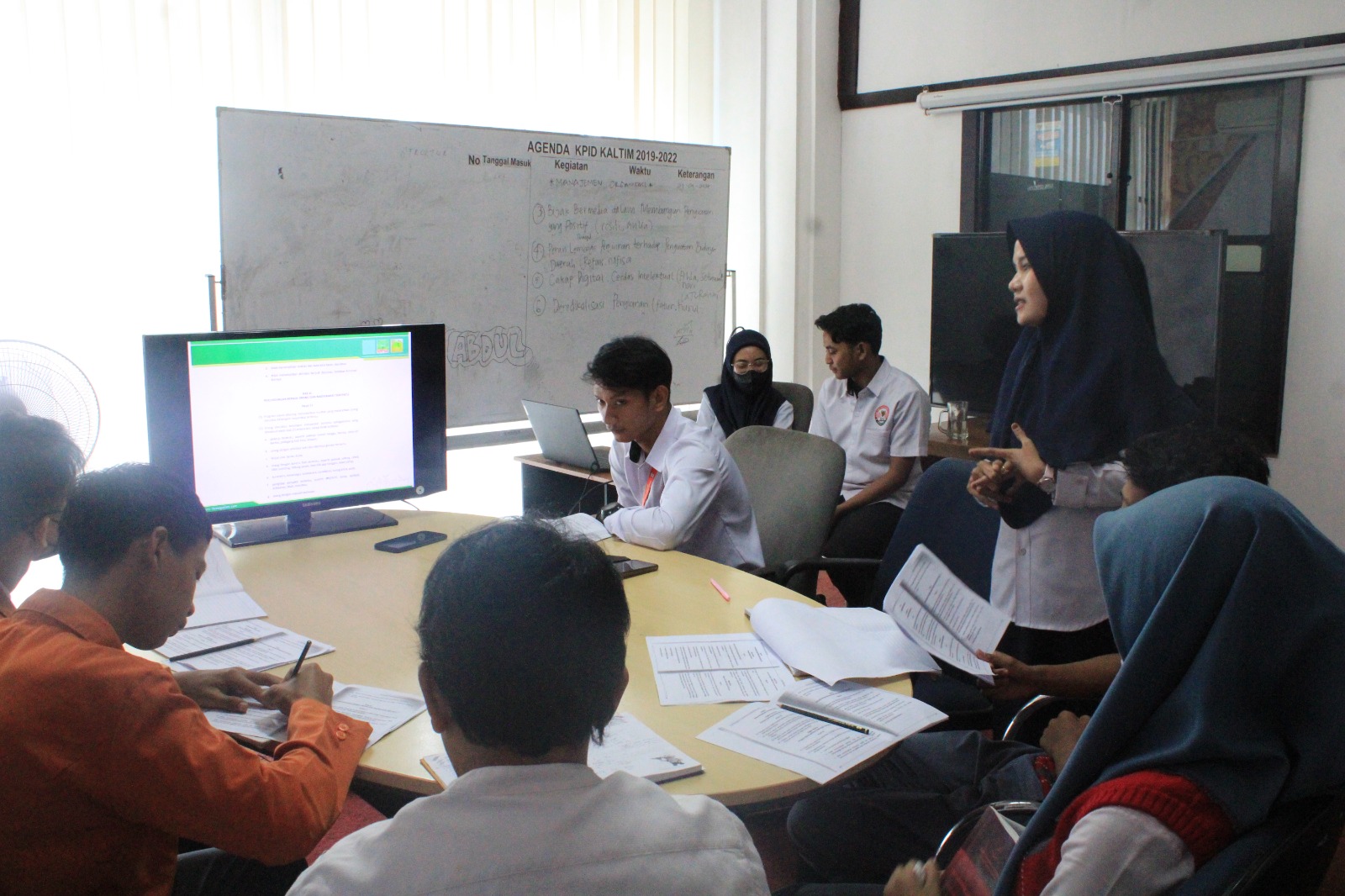 Foto : Peserta dari kalangan Siswa terlihat antusias kemarin.