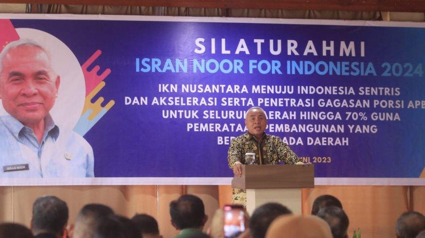 FOTO : Gubernur Kaltim, H Isran Noor.