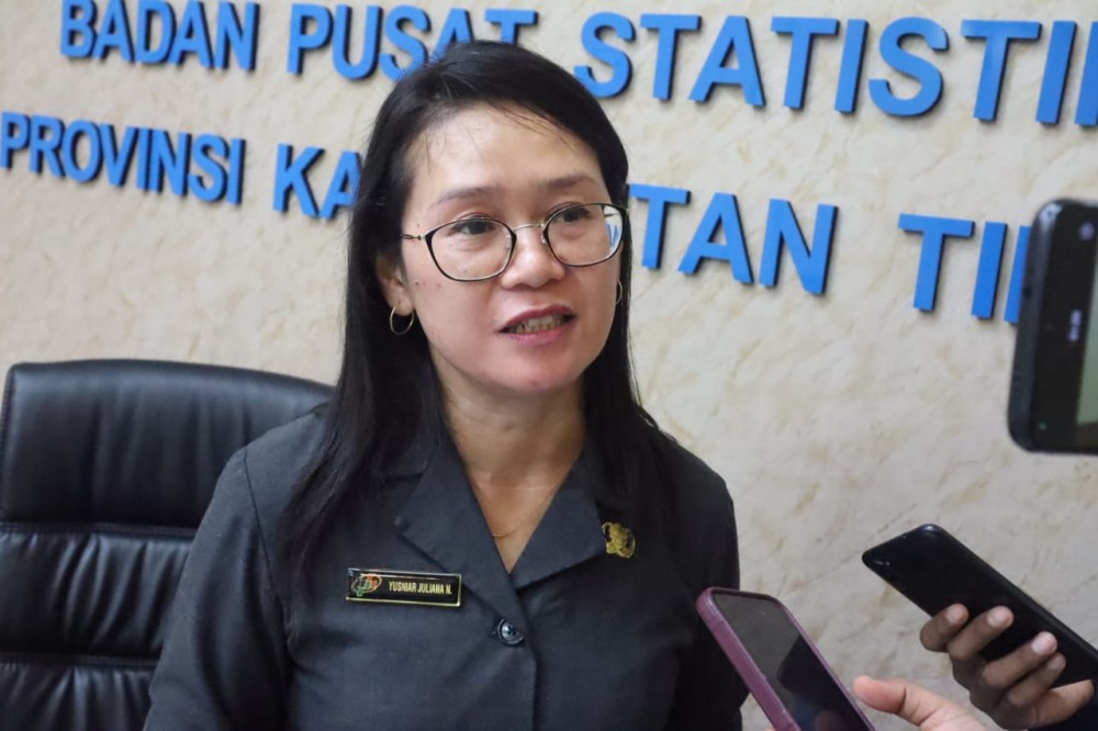 FOTO : Kepala BPS Kaltim, Yusniar Juliana Nababan.