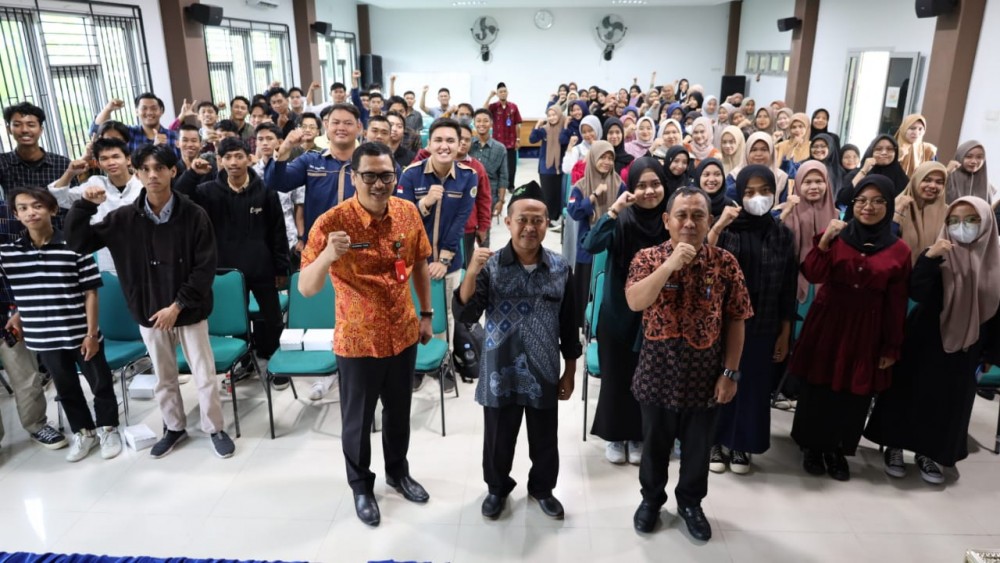 TERIMA MASUKAN: Mahasiswa diminta aktif memberi aspriasi kepada pemerintah demi akselerasi pembangunan yang lebih cepat.