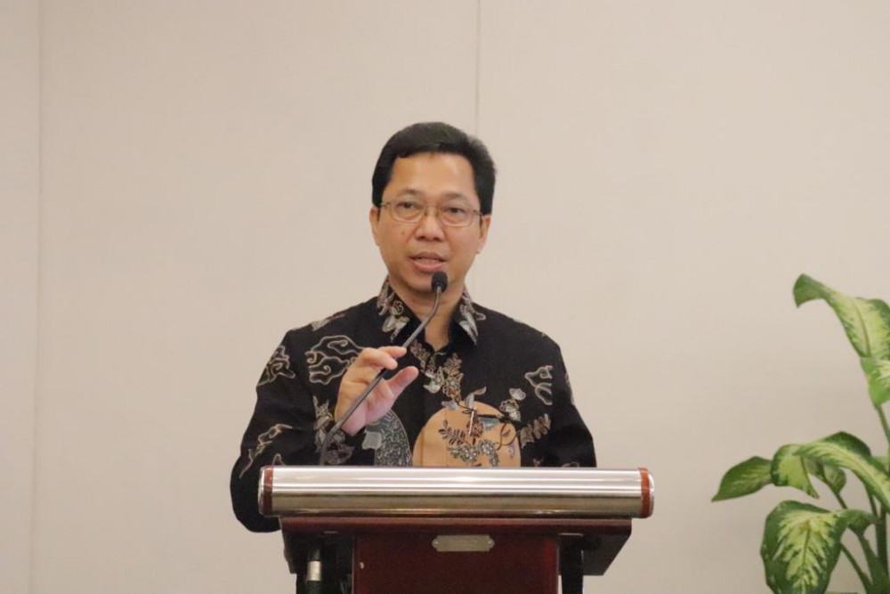 ANALISA: Kepala Kantor Perwakilan Bank Indonesia Kaltim Budi Widihartanto.