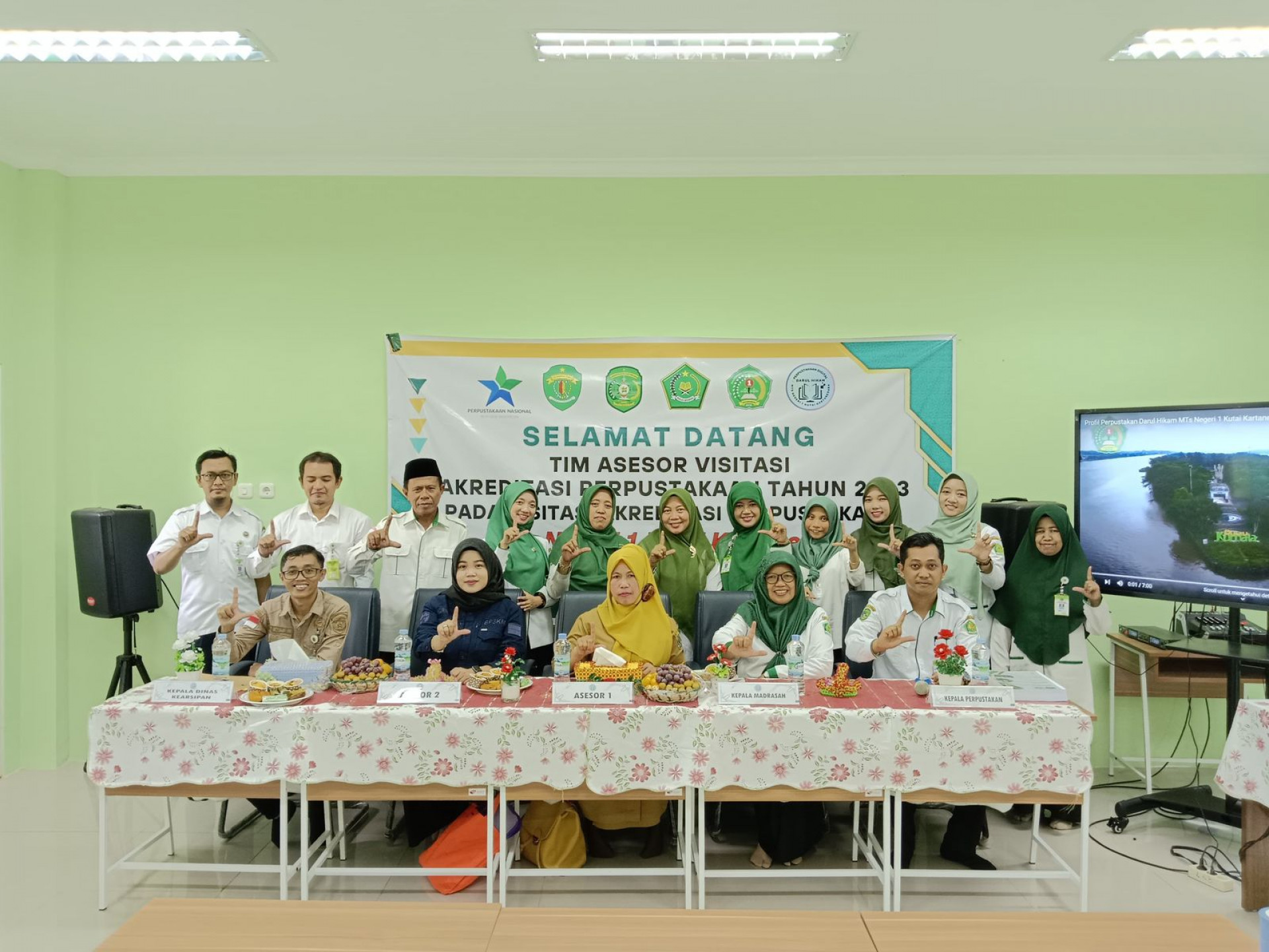 TINGKATKAN KUALITAS: Akreditasi perpustakaan sekolah menjadi salah satu tolok ukur kualitas pelayanan terhadap pemustaka yang berkunjung.