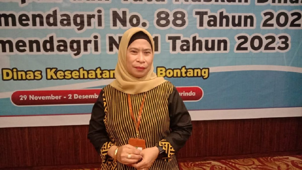 SAMAKAN PERSEPSI: Dewi Susanti berharap seluruh OPD bisa memahami pengelolaan arsip dan dan naskah dinas demi memudahkan urusan surat-menyurat sesuai ketentuan yang berlaku.