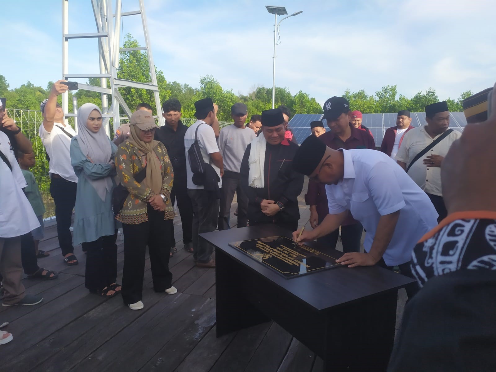 Edi Damansyah, Bupati Kukar Tinjau Pamsimas