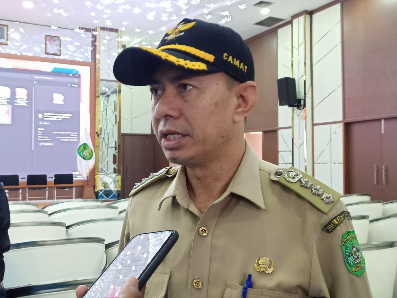 Foto: Zulkifli, Camat Kota Bangun Darat