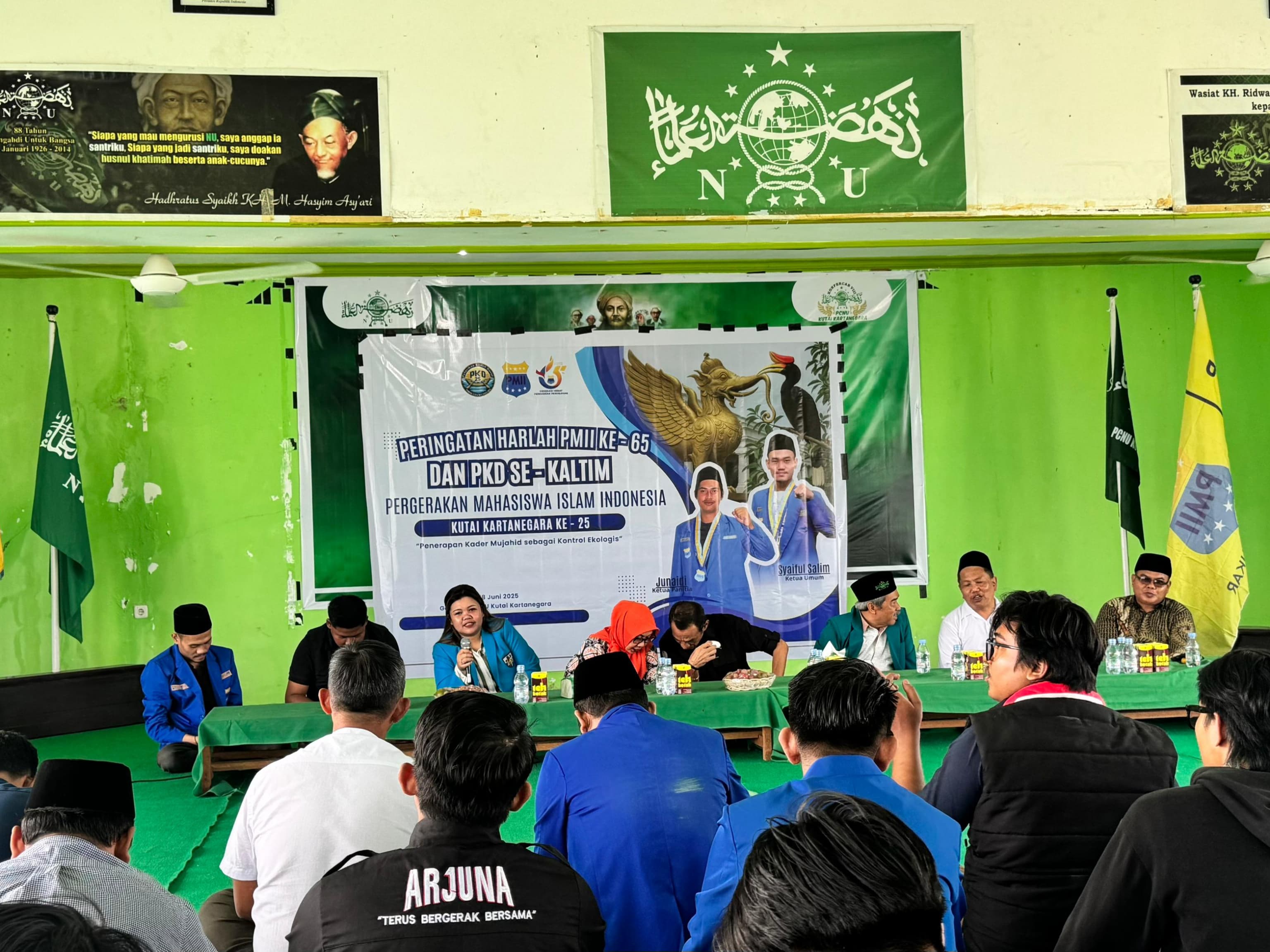 Foto: Kegiatan PKD PMII di PCNU Kukar