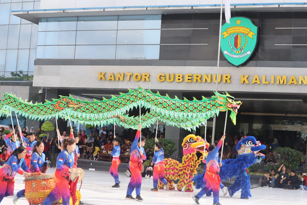 Budaya Kaltim yang ditampilkan pada Gelaran East Borneo International Folklore Festival (EBIFF) 2025