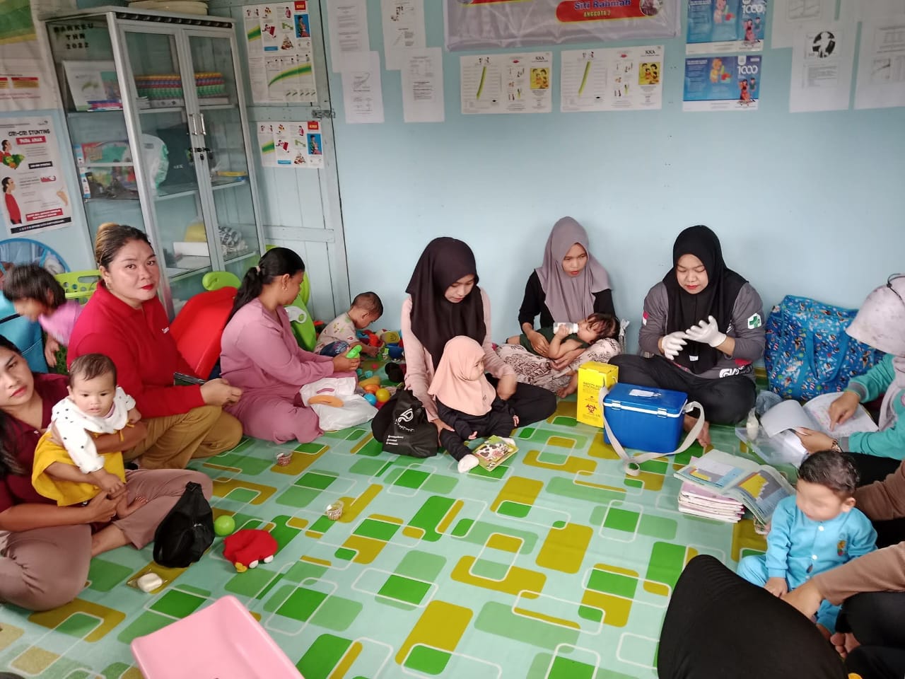 ilustrasi kegiatan stunting