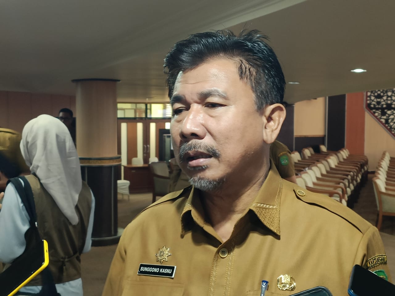 Sunggono, Sekda Kukar