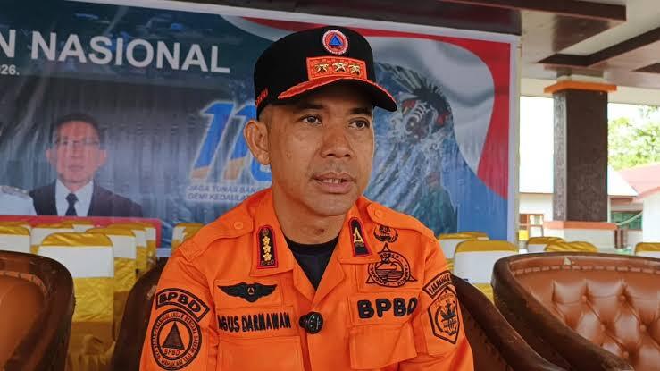 Kepala Pelaksana Badan Penanggulangan Bencana Daerah (BPBD) Kabupaten Mahakam Ulu (Mahulu), Agus Darmawan.